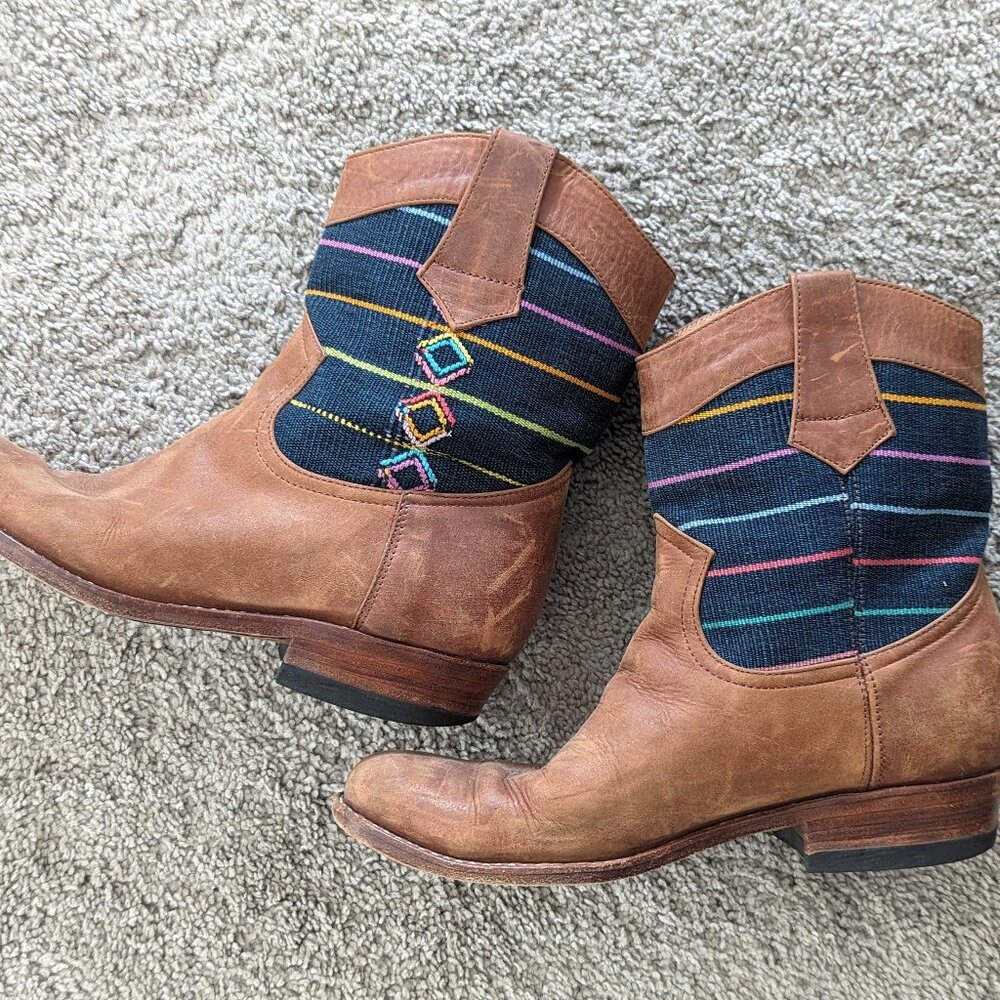 Handmade Leather Boots from Guatemala